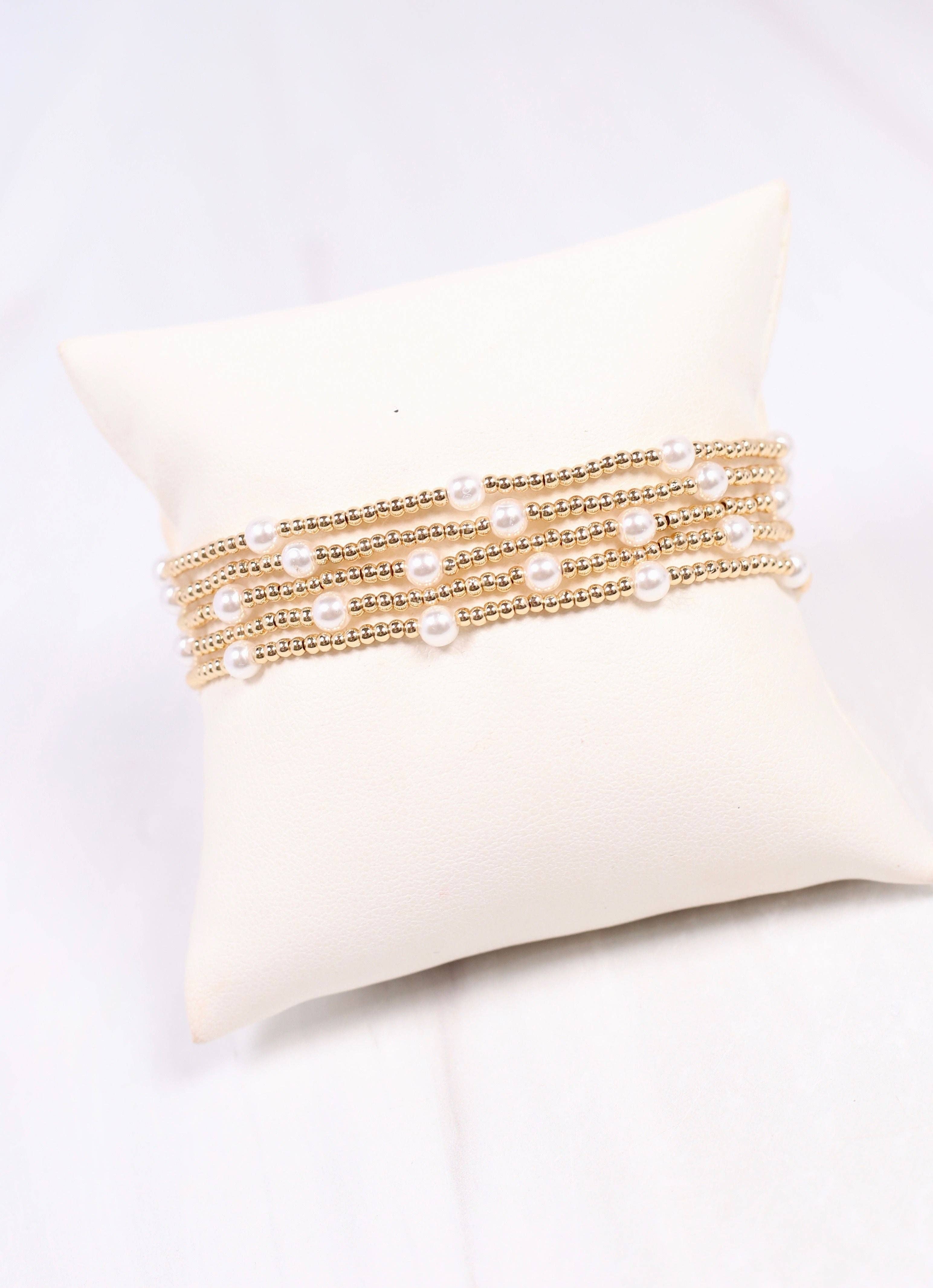 Domic Bracelet Set GOLD: Default