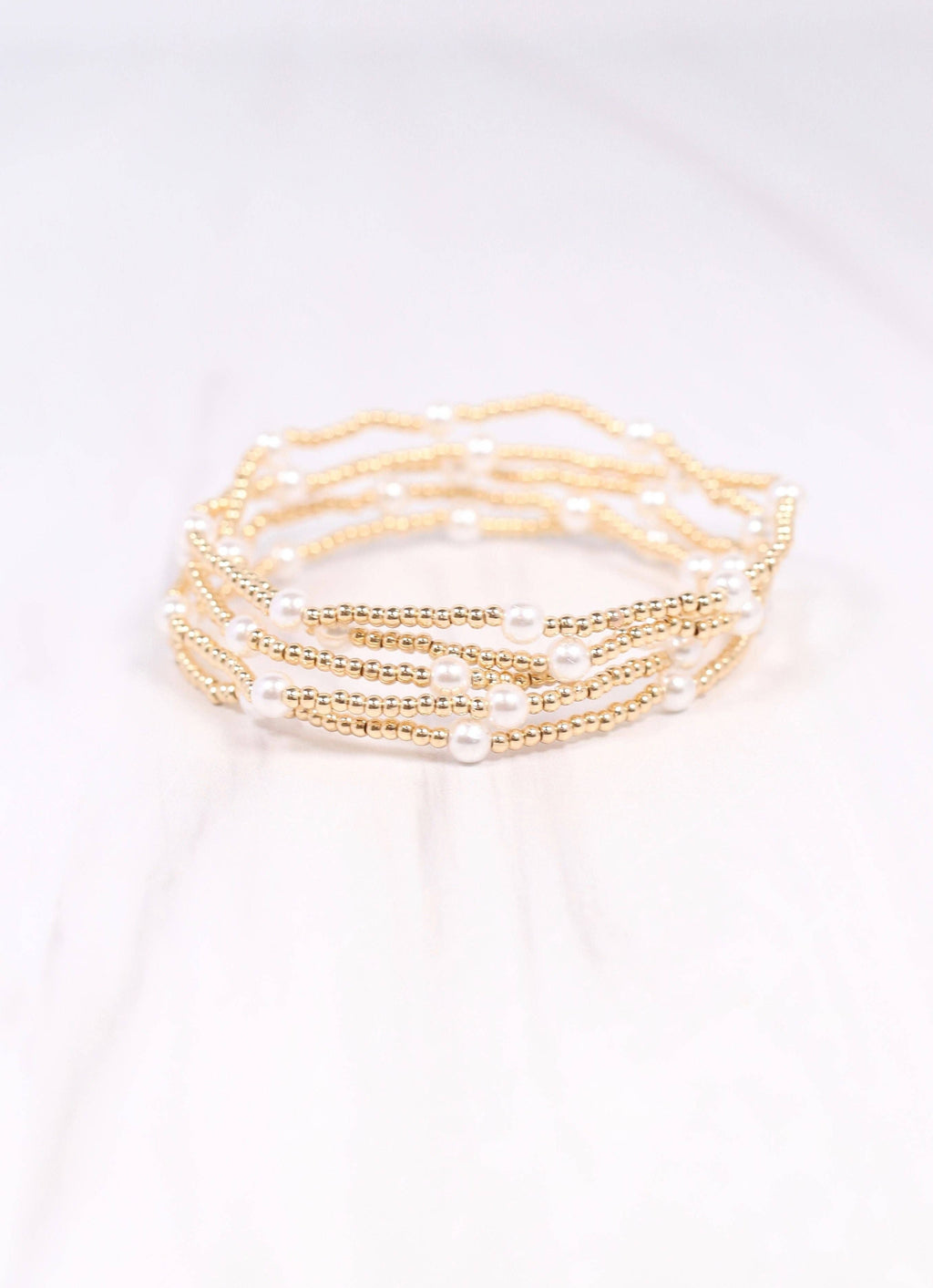 Domic Bracelet Set GOLD: Default