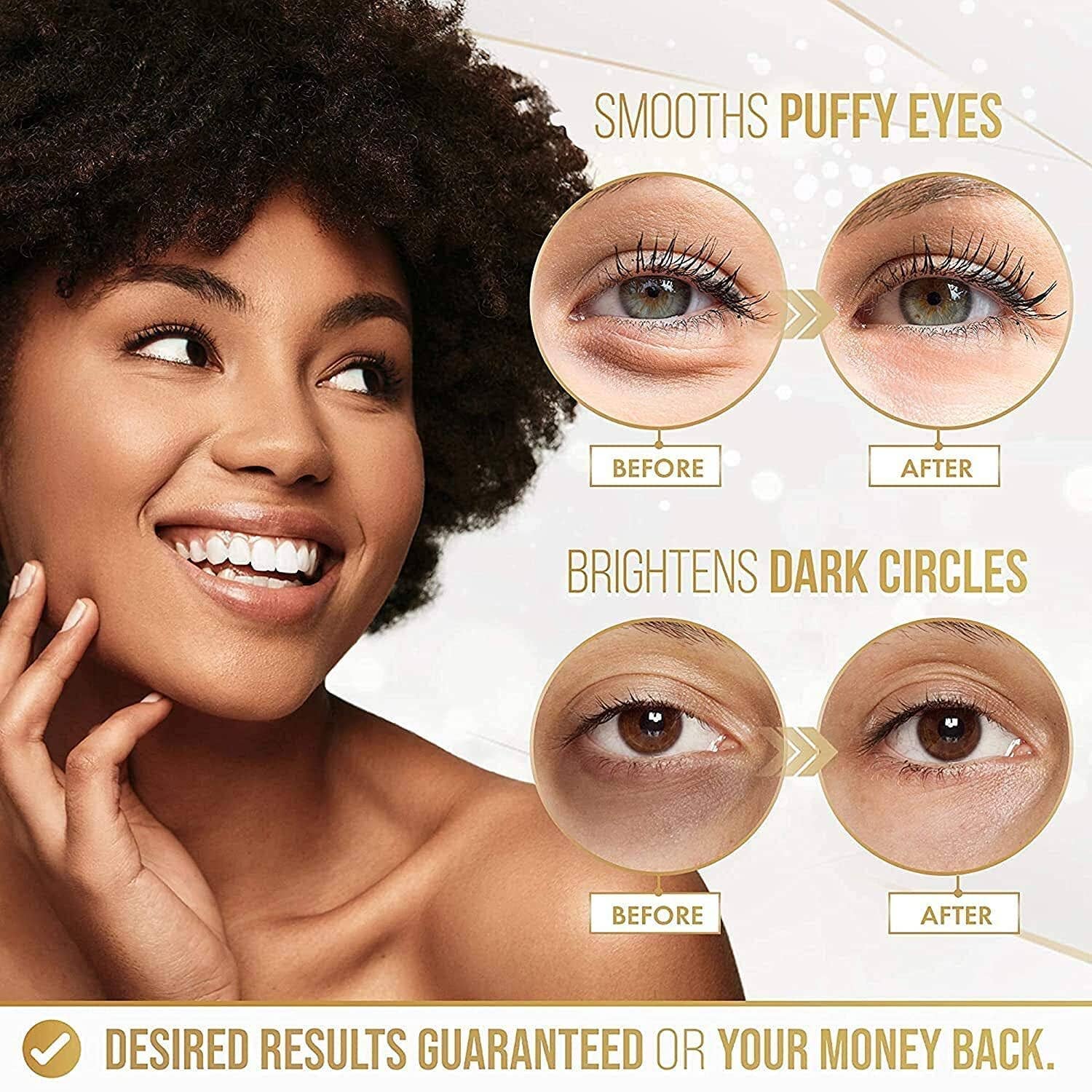 24K Eye Mask Puffy Eyes & Dark Circles Treatments 20Pai