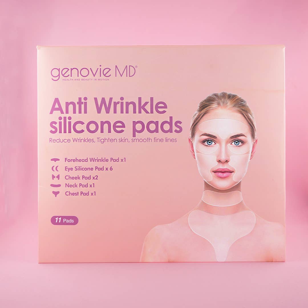 Genovie MD- Anti Wrinkle Silicone Pads for Wrinkle Reduction